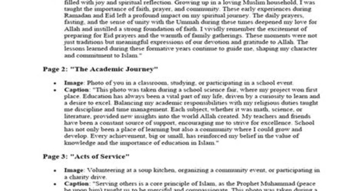 A Journey of Faith and Service