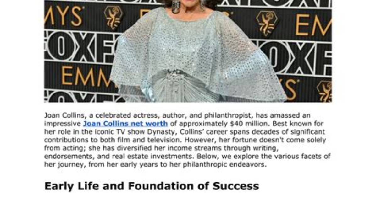 A Journey of Fame, Fortune, and Philanthropy