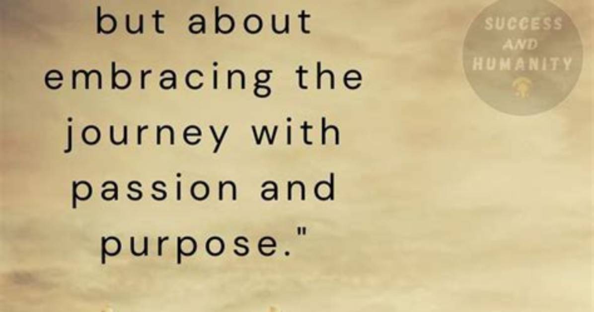 A Journey of Passion and Ambition