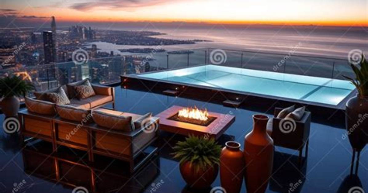 A Rooftop Haven with Unforgettable Vistas