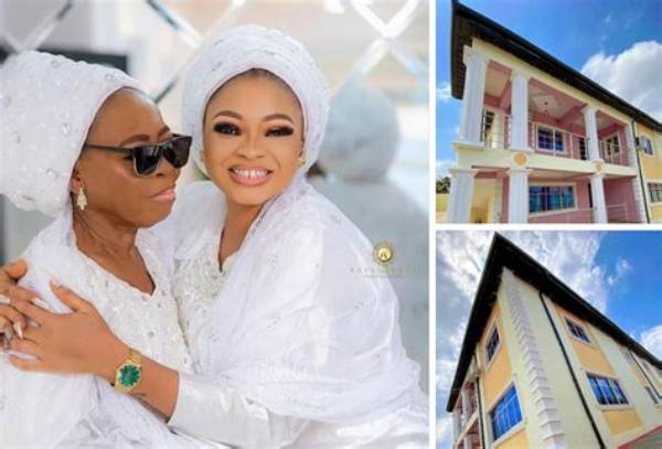 Actress Funmi Awelewa Builds House for Her Mum and Siblings