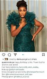Actress Queen Nwokoye Dazzles as She Celebrates Birthday in Style (Photos)