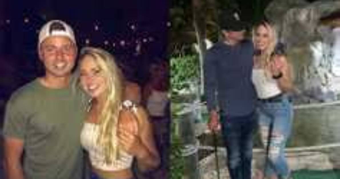 Adam Svensson Girlfriend Gabi Powel Caddying Him in the Masters