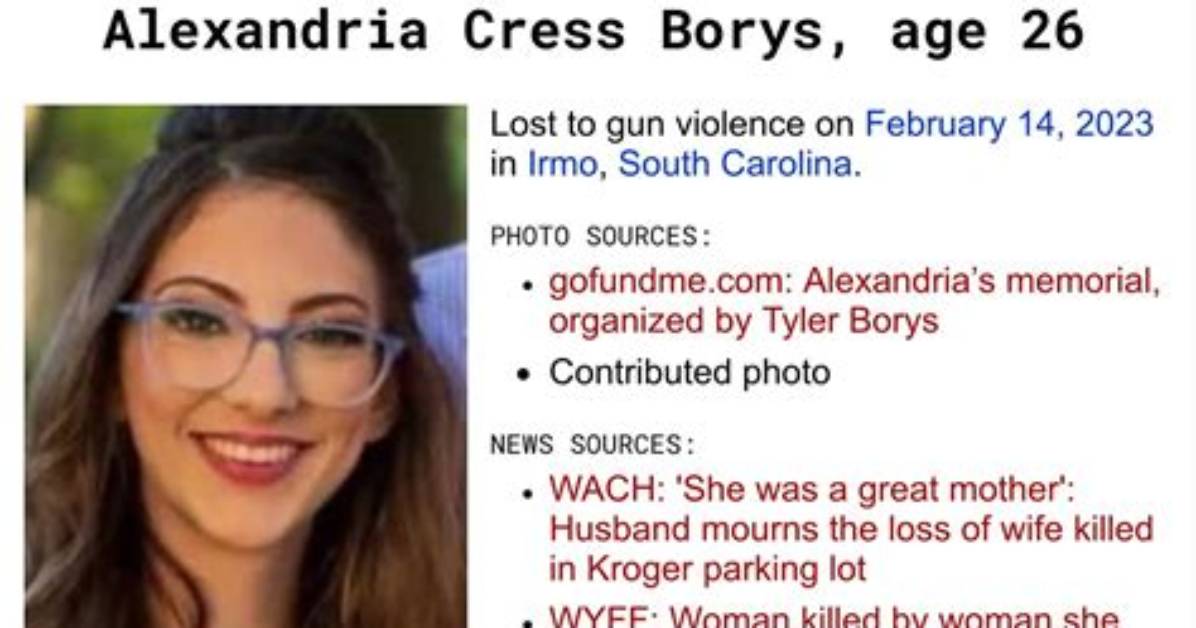 Alexandria Cress Borys Gofundme: Fundraiser Launched as Woman Is Shot to Death in Grocery Store Parking Lot