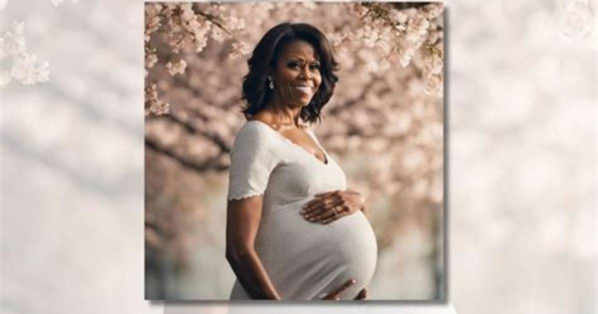 All the Best Michael Obama Pregnant Photos