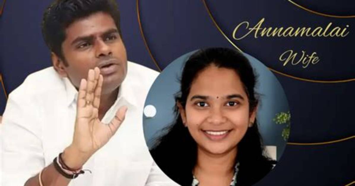 An Insightful Look at Annamalai's Wife: the Person Behind the Photo