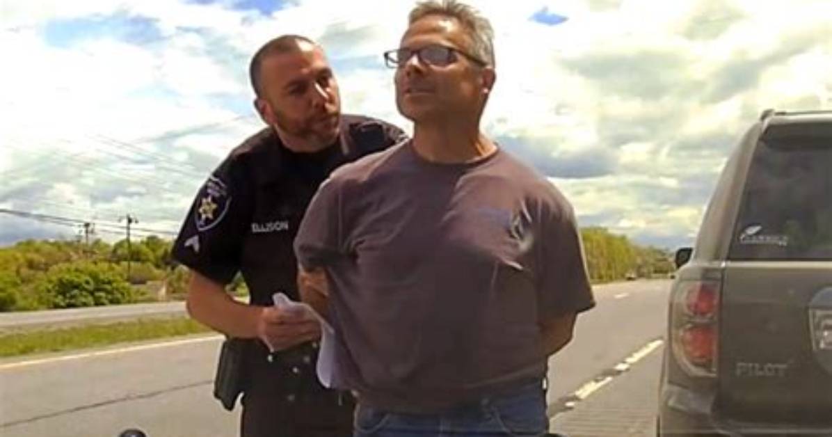 "Arrested for Laughing at a Cop"