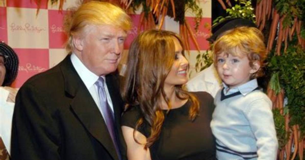 Barron Trump's Adorable Efforts to Entertain Ivanka's Baby