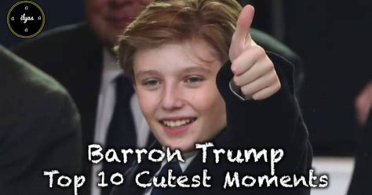Barron Trump's Cutest and Funniest Moments That Will Make You Smile