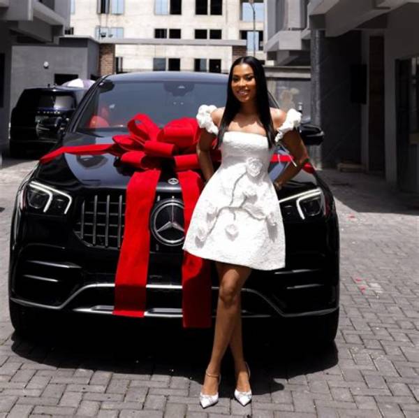Bbnaija Star, Modella Now a Mercedes Benz Owner