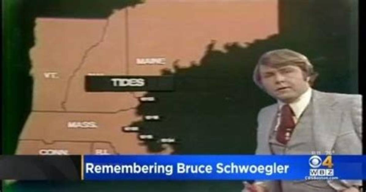 Bruce Schwoegler a Former Meteorologist from Wbz-Tv Passed Away