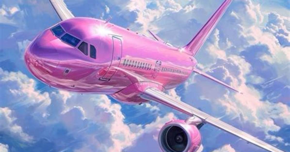 Captivating Pink Airplanes: a Flight of Fancy in the Skies