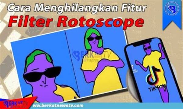 Cara Menghilangkan Efek Fitur Aka Filter Rotoscope from Tiktok, How to Get the Filter?