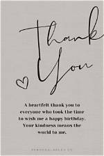 Celebrate Your Special Day with Heartfelt Thank You Birthday Quotes