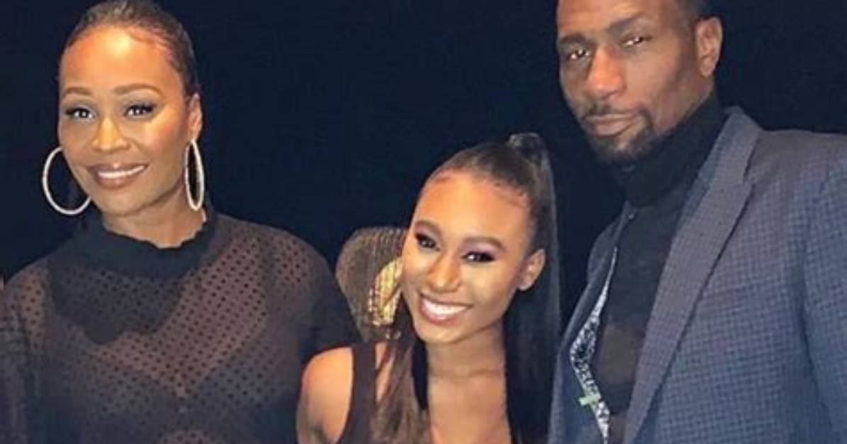 Cynthia Bailey and Leon Robinson