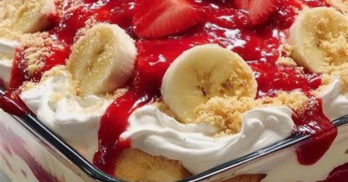 Delightful Banana Strawberry Pudding: a Sweet Symphony of Flavors