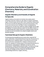 Discover the Comprehensive Guide to Organic and Inorganic Chemistry