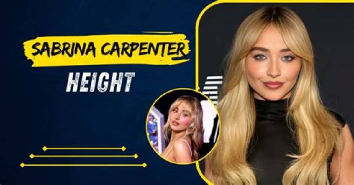 Discovering the Height of Sabrina Carpenter in Centimeters