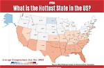 Discovering the Hottest State in the United States