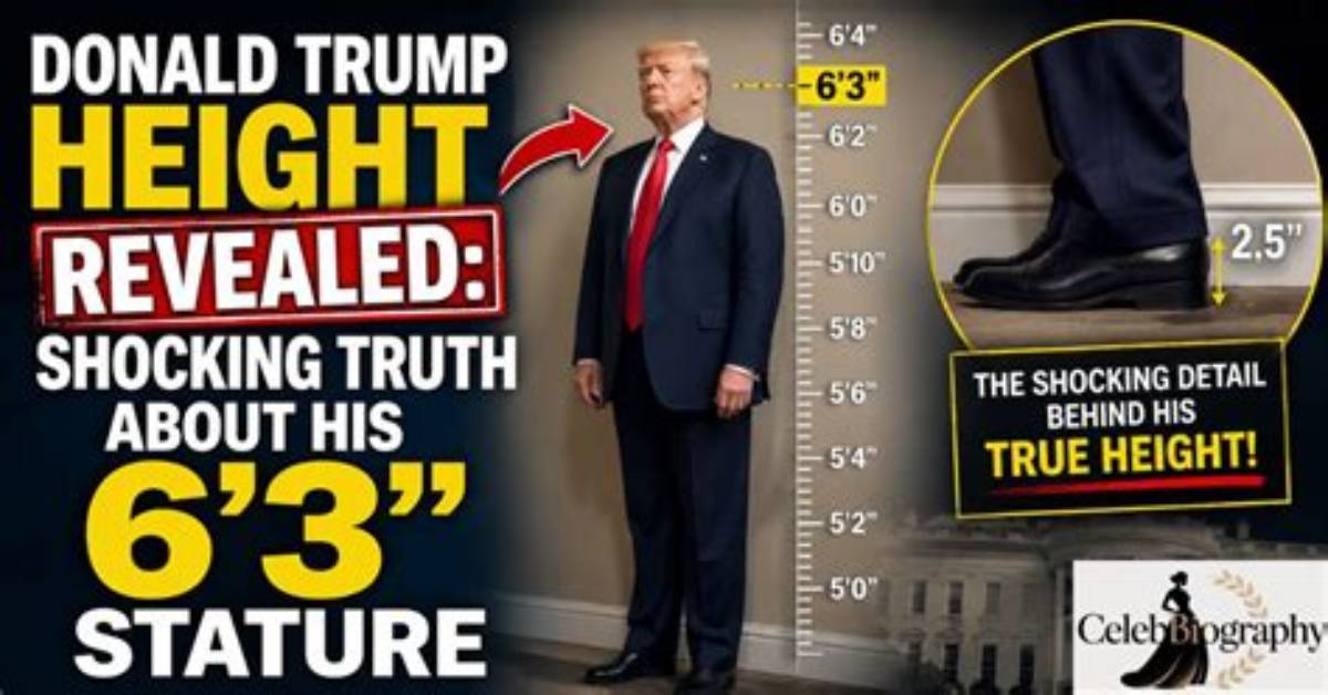 Donald Trump's Stature: Unveiling the Truth About His Height