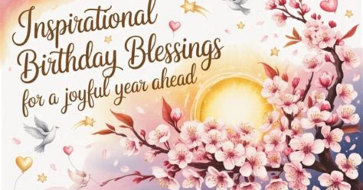 Embracing Life: Inspirational Birthday Blessings for Every Journey