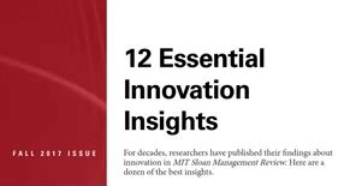 Essential Insights from Innovation Expert