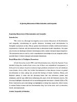 Exploring the Dimensions of Time and Identity