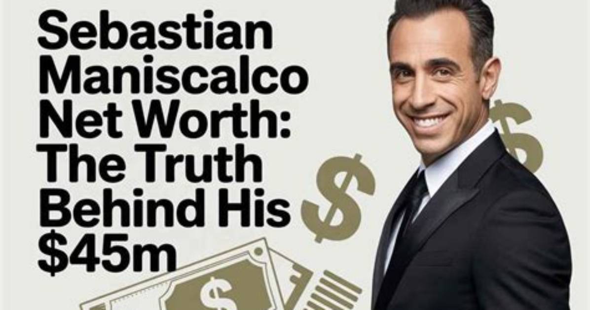 Exploring the Truth Behind Sebastian Maniscalco's Divorce: What Happened?