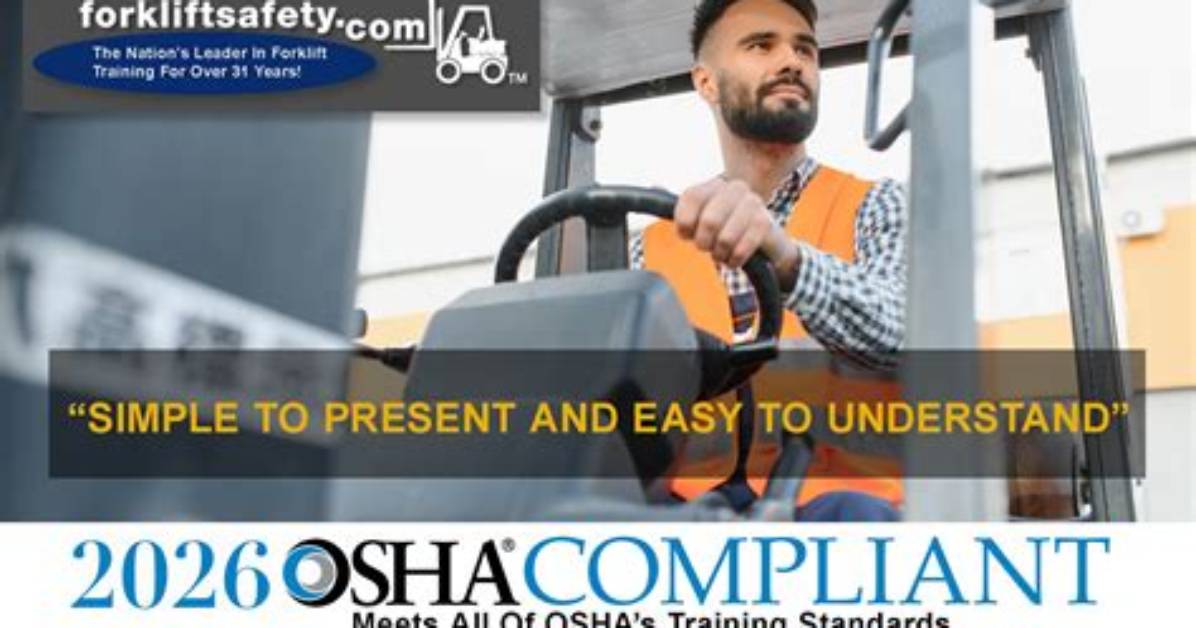 Forklift Training and Certification Experts in San Bernardino, Ca