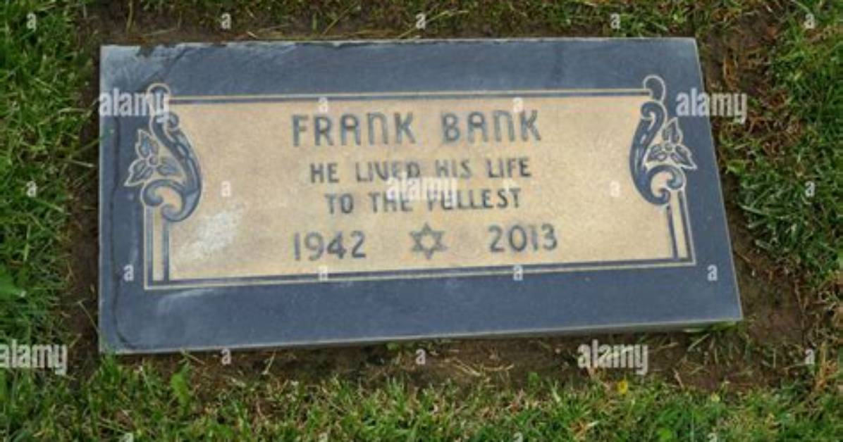 Frank Bank Obituary, What Was Frank Bank Cause of Death?