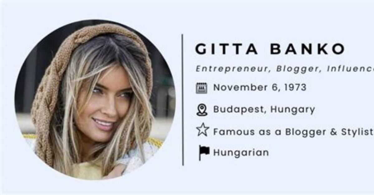 Gitta Witzel Height, Weight, Net Worth, Age, Birthday, Wikipedia, Who, Nationality, Biography