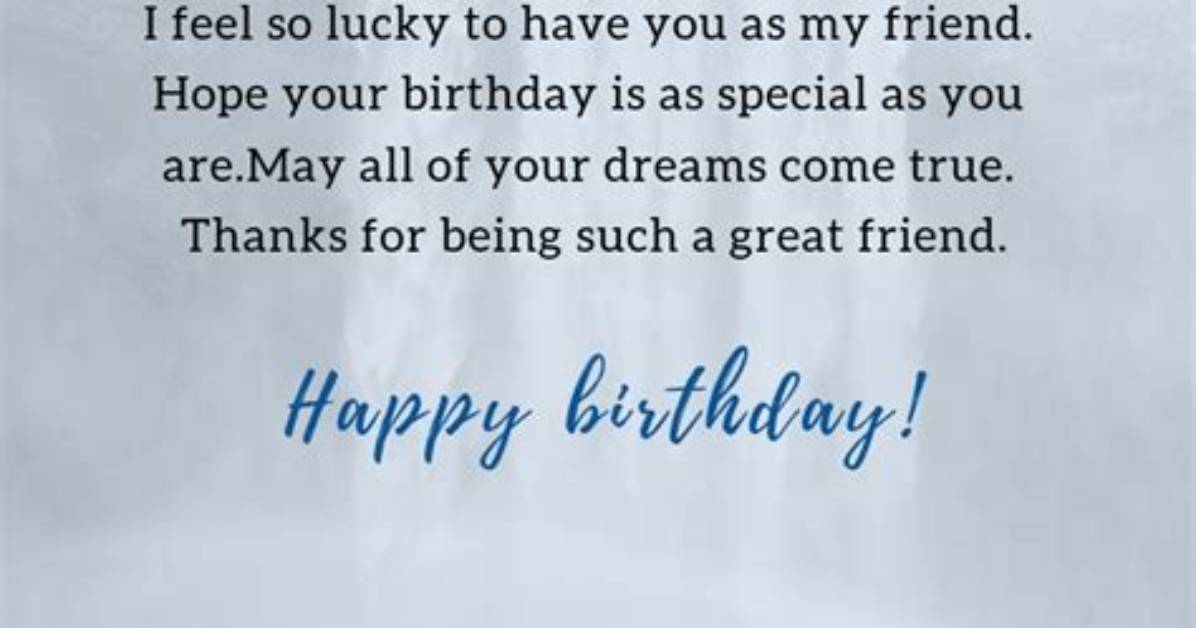 Heartfelt Quotes for Friends on Birthday