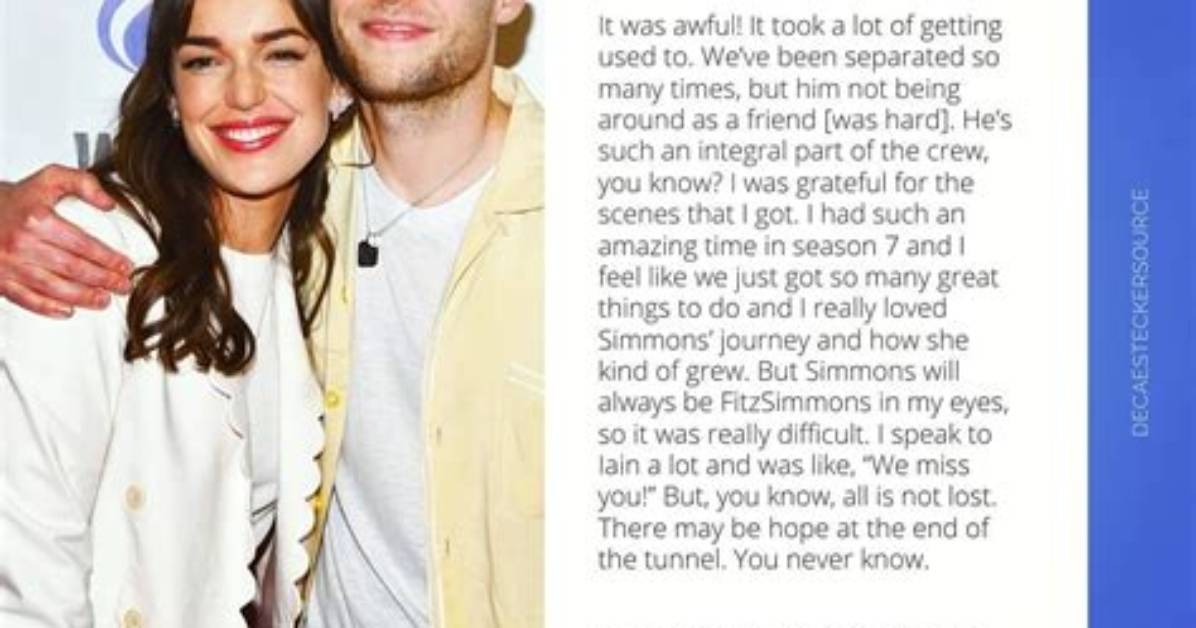 Iain De Caestecker's Marital Journey
