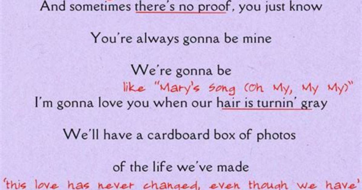 Immortal Lyrics from Peter Taylor's Timeless Music