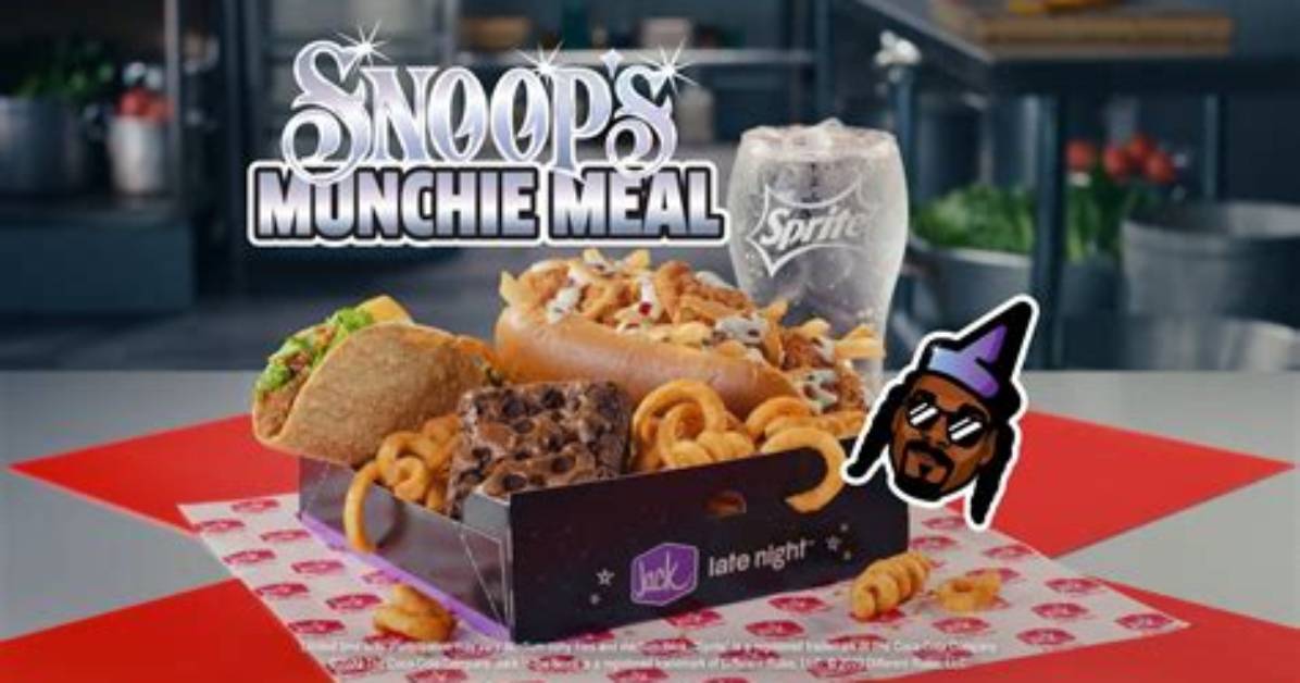 Indulge in Snoop's Munchie Meal: a Midnight Delight at Jack in the Box