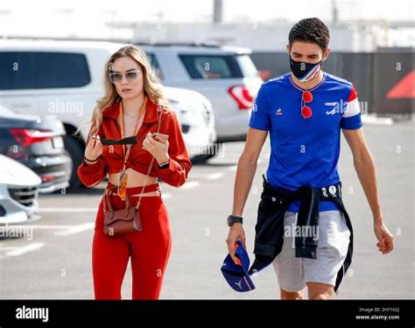 Inside Esteban Ocon and His Girlfriend Elena Berri Relationship Timeline