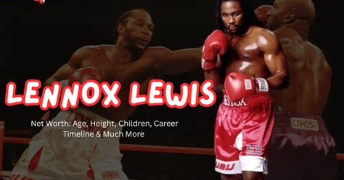 Is Lennox Lewis Gay? Age, Height, Net Worth