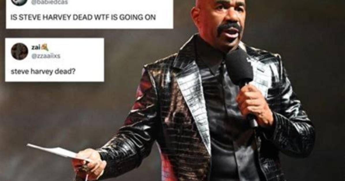Is Steve Harvey Really Dead? Unraveling the Truth Behind the Rumors