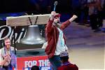 Jason Kelce Rings the Bell for Philadelphia 76Ers vs Boston Celtics Game 3 at Wells Fargo Center: Watch