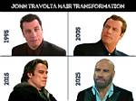 John Travolta's Transformation: the Shaved Head Movie Experience