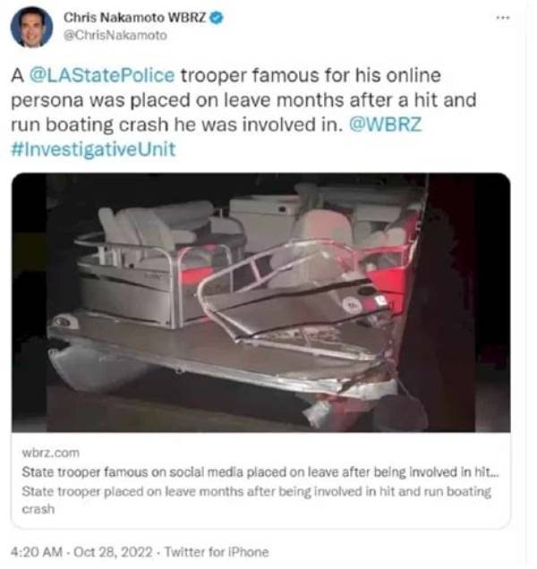 Justin Chiasson Boating Accident: Is Stalekracker Arrested? Where Is He Now?