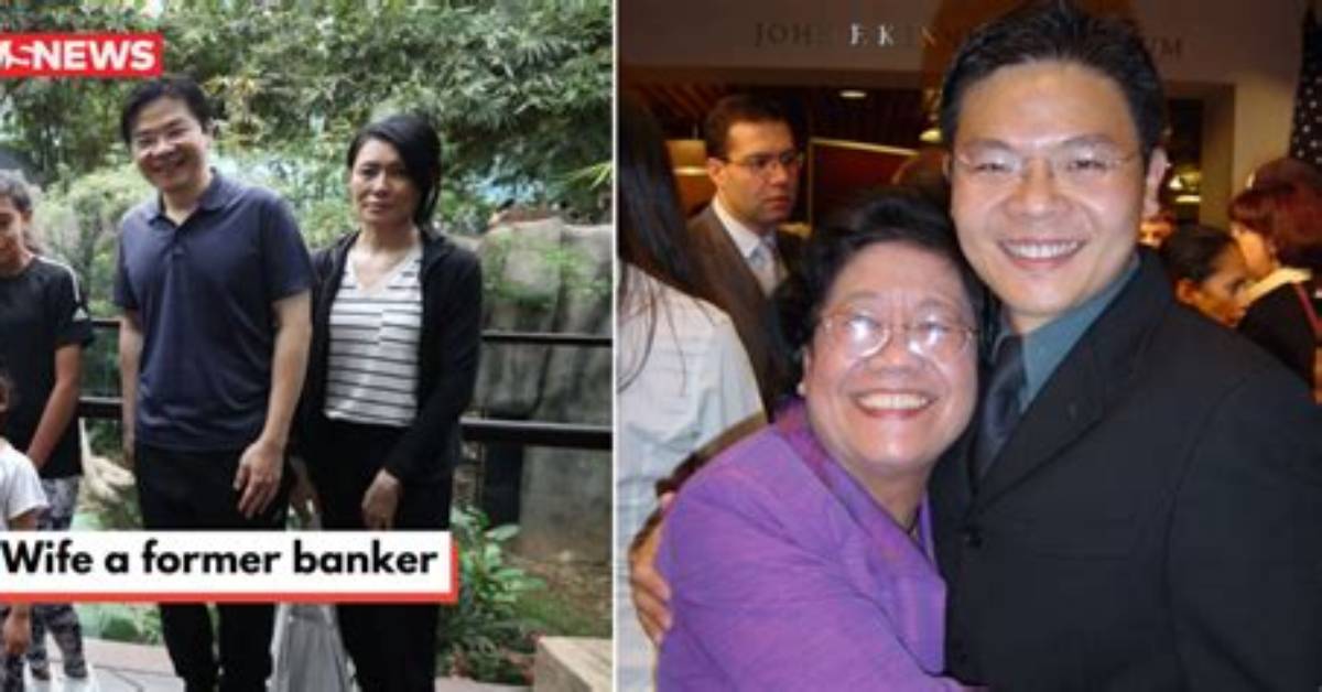 Lawrence Wong's First Wife and Children: a Family Portrait