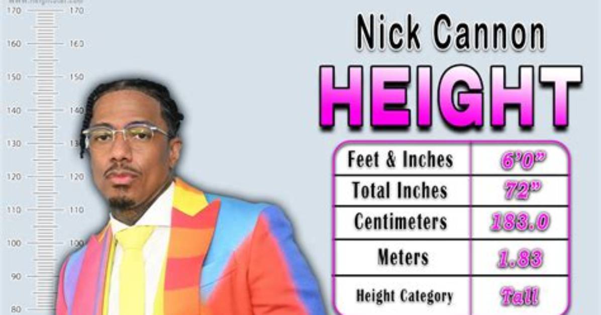 Nick Cannon's Height: a Look at the Man Behind the Fame