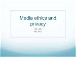 Privacy, Consent, and Media Ethics in the "Lewd Laundry" Case