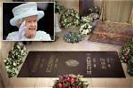 Queen Elizabeth Ii’s Final Resting Place Marked with New Ledger Stone