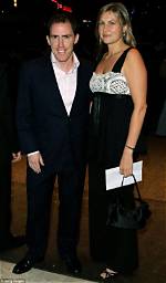 Rob Brydon’s Wife Avoids the Limelight