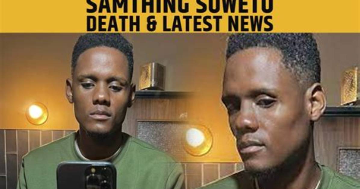 Samthing Soweto Is Still Alive- Death Rumors, What Happened to South African Singer?