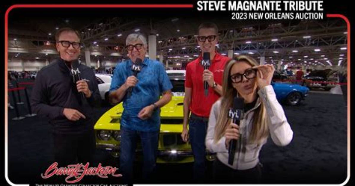 Steve Magnante's Thrilling Barrett Jackson Experience