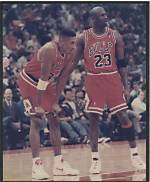 **The Dynamic Duo: Scottie Pippen and Michael Jordan**