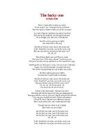 The Journey Behind "The Lucky One" Lyrics